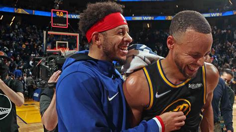 Steph Curry 'proud' of Seth Curry after Warriors' win over 76ers | RSN