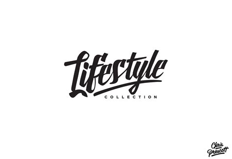 Lifestyle Collection hand lettering logo | Logo design inspiration ...