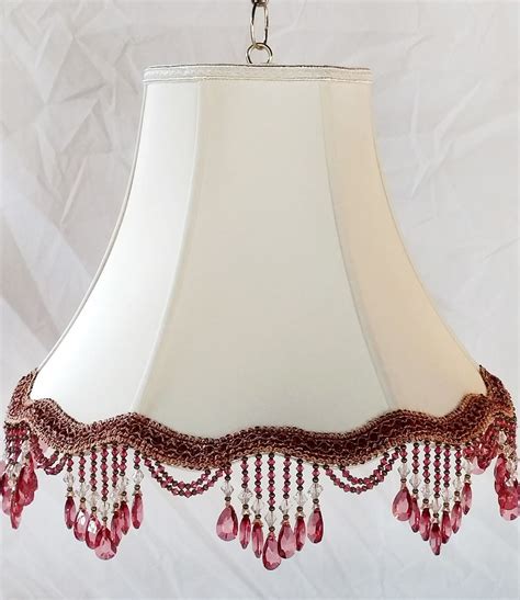 Scallop Bell Victorian Silk Lamp Shade | Lamp Shade Pro