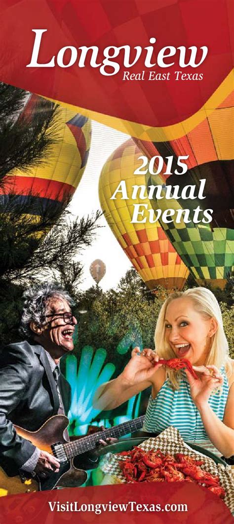 Longview 2015 Annual Events Guide by Longview Chamber of Commerce - Issuu