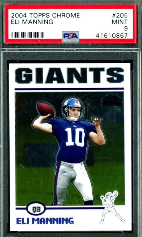 Eli Manning Rookie Card – Best 3 Cards and Investment Outlook