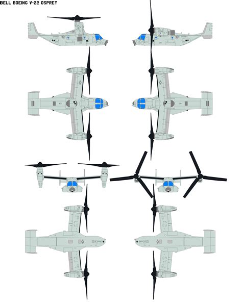 Bell Boeing V-22 Osprey by bagera3005 on DeviantArt