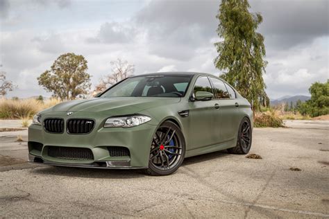 If Anything, A Matte Military Green BMW M5 Is Certainly Different | Carscoops