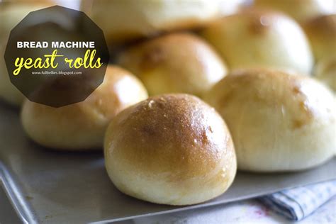 Full Bellies, Happy Kids: { Bread Machine Yeast Rolls }