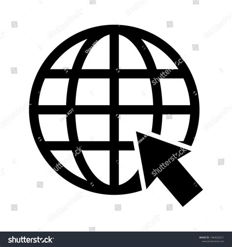 Web Icon Website Vector Icon Internet Stock Vector (Royalty Free ...