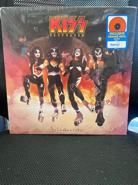 Destroyer: Resurrected by Kiss (Record, 2012) Exclusive ORANGE Vinyl ...