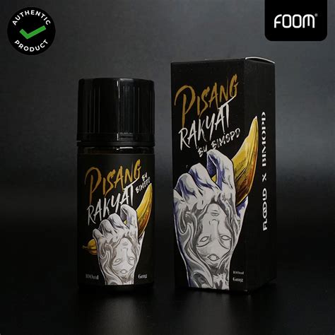 Jual LIQUID PISANG RAKYAT @foom_id x @bimopd | Shopee Indonesia