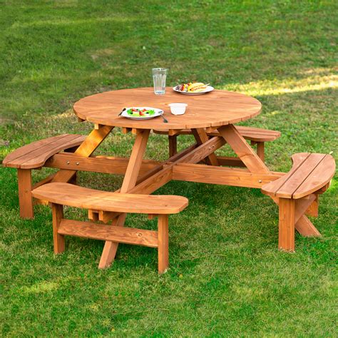 Leisure Season Ltd - Round Picnic Table