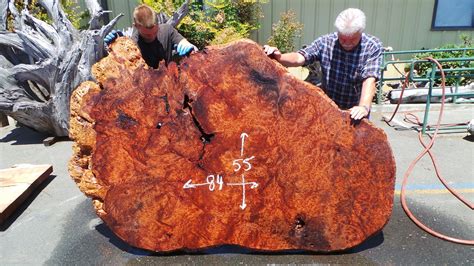 Redwood Burl Slabs - Reclaimed California Redwood | Redwood Burl Inc.