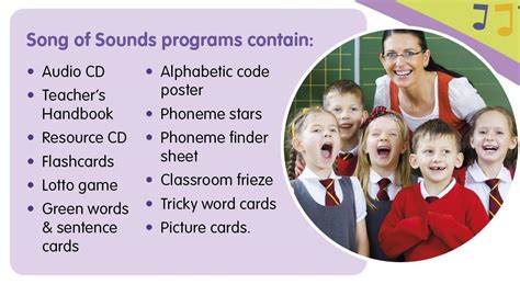 Song of Sounds - Stage 1 - Lioncrest Education