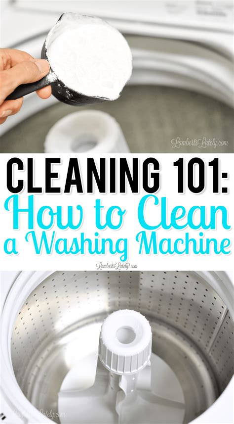 How to Clean a Top Loading Washing Machine | Clean washing machine ...