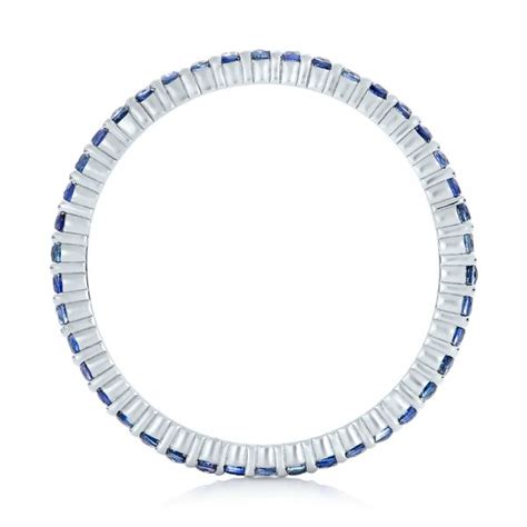 Blue Sapphire Stackable Eternity Band #101928 - Seattle Bellevue | Joseph Jewelry