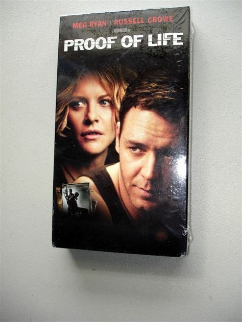 Proof of Life VHS Meg Ryan, Russell Crowe, David Morse, Pamela Reed ...