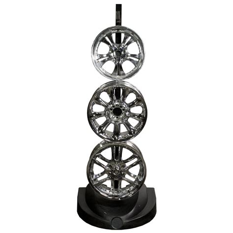 WHEEL DISPLAY RACK W/ 3 WHEELS | Air Designs