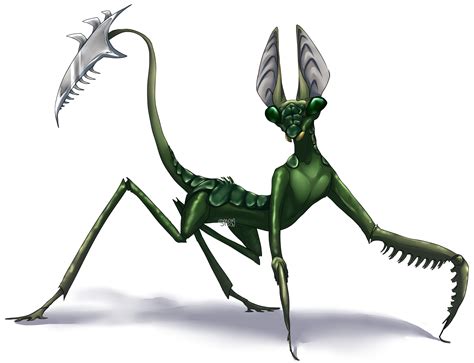 Mantis Creature by Slugged on DeviantArt