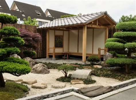 Japanese Garden Koshikake, Custom-Made Woodwork Architecture