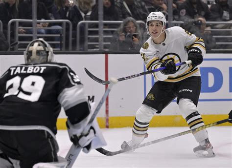 Bruins Coach Provides Rough Matthew Poitras Update - Boston Bruins News, Analysis and More