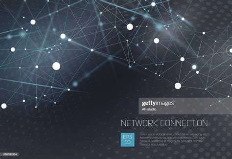 Abstract Network Background High-Res Vector Graphic - Getty Images