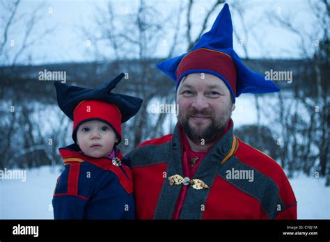 sami people in the north of Finland Stock Photo: 51030608 - Alamy