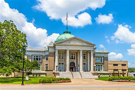 Famous Historic City Hall In Lake Charles Stock Photo - Download Image Now - iStock