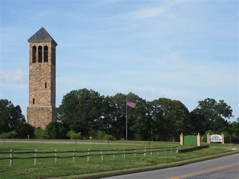 Luray Singing Tower. stock photo. Image of singing, scene - 197807348