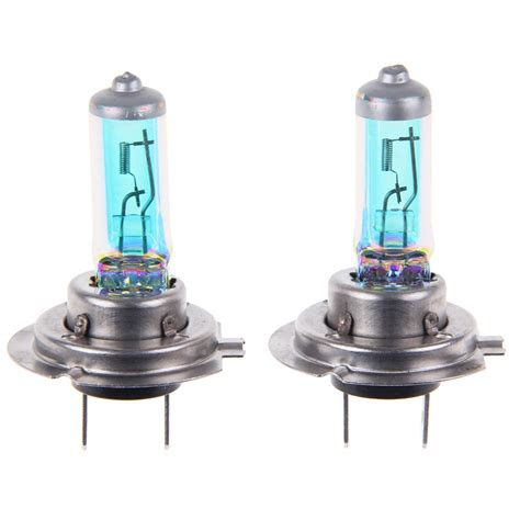 2x Car H7 Headlight Xenon Halogen Light Lamp Bulb 100W 12V Multicolor ...