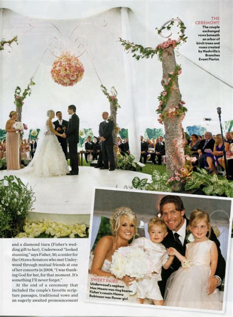 Savannah's Garden: Wedding Inspirations: Carrie Underwood and Mike Fisher's Wedding