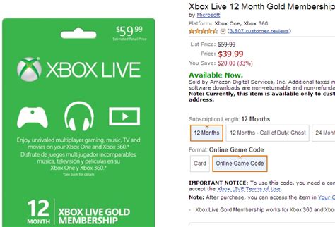 XBox Live 12 month Gold Membership On Sale $39 (normally $59) Free shipping - A Thrifty Mom