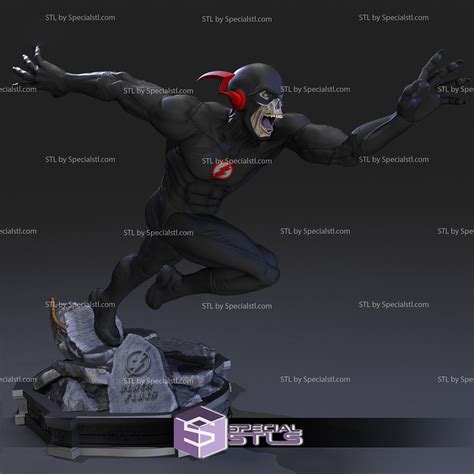 Superhuman Speed The Black Flash 3D Printing Model STL Files | SpecialSTL