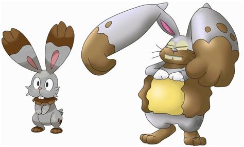 Bunnelby #659 - Diggersby #660 | Pokédex #650 - #718//Mega-Evolutions…