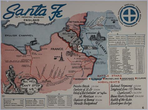 Map of the 35th Division | Harry S. Truman