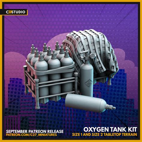 Oxygen Tank Kit – 🏅 EboraMiniatures