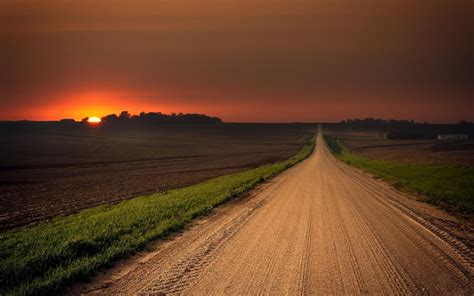 road, Evening, Sunset, Sun Wallpapers HD / Desktop and Mobile Backgrounds