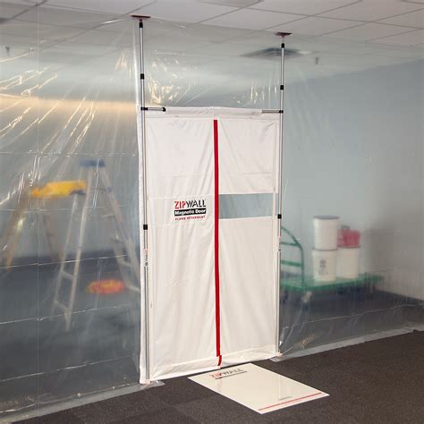 ZipWall® Magnetic Dust Barrier Door Kit - ZipWall Dust Barrier System