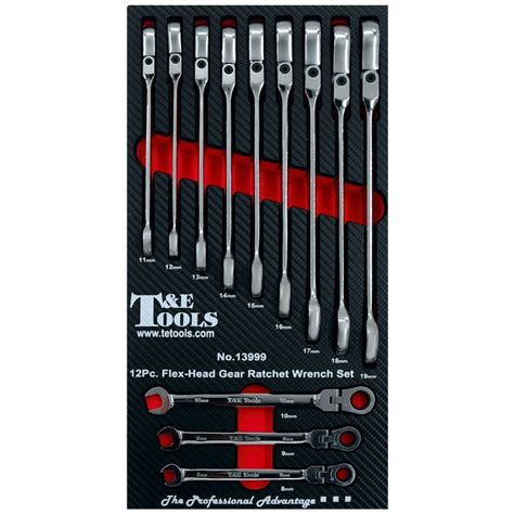 12Pc. Metric Flex-Head Gearwrench Set 8 - 19mm - Western Tool Co