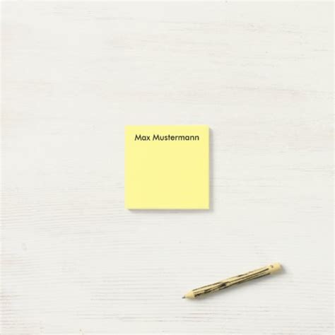 personalized post-it notes | Zazzle