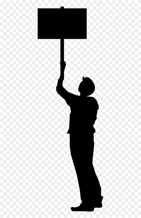 Protest Silhouette Clipart (#1405717) - PinClipart