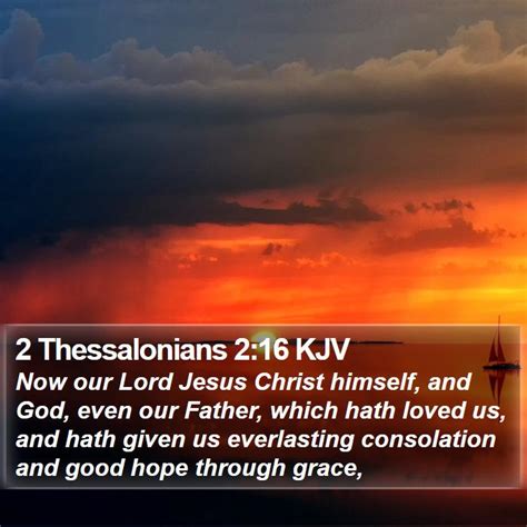 2 Thessalonians 2:16 KJV Bible Verse Images