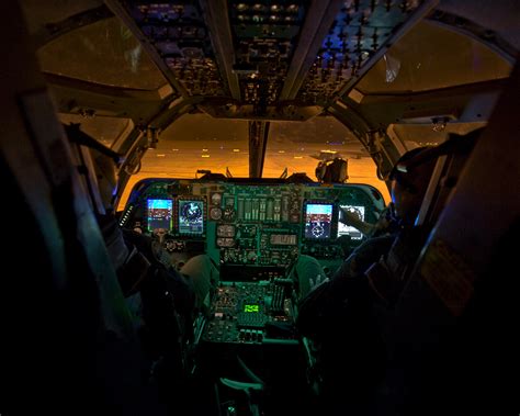 HD Wallpaper: Inside the Cockpit of the Rockwell B-1 Lancer