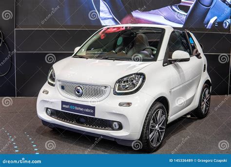 Smart EQ Fortwo Cabrio, Electric Vehicle EV Produced by Mercedes-Benz ...