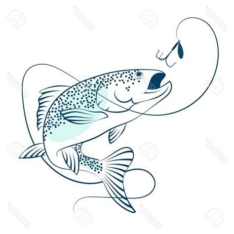 Salmon Silhouette Vector at Vectorified.com | Collection of Salmon ...