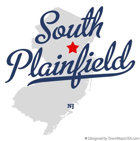 Map of South Plainfield, NJ, New Jersey