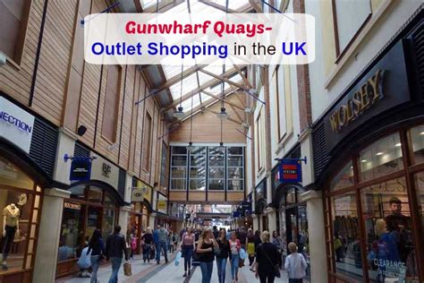 Gunwharf Quays- Where to go Outlet Shopping in the UK - Sunny in London