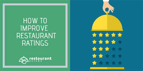 How To Improve Restaurant Ratings - Restaurant Clicks