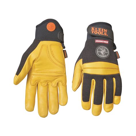 Journeyman Pro Leather Work Gloves - Medium - 40042 | Klein Tools - For Professionals since 1857