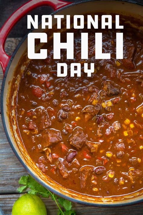 National Chili Day – The Vault Wine Bar