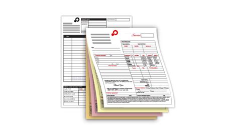 Carbonless Invoice Book Printing Melbourne - Dino Print