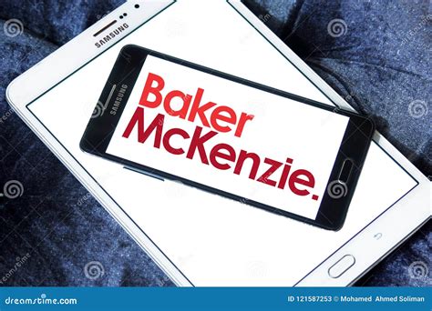 Baker McKenzie Law Firm Logo Editorial Stock Photo - Image of signs ...