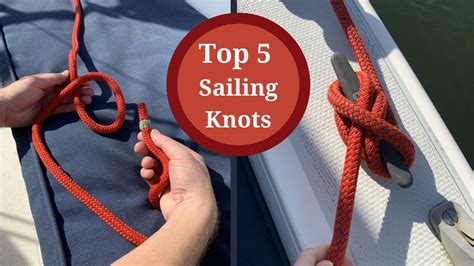 How to tie the top 5 Sailing Knots | Sailing Orlando