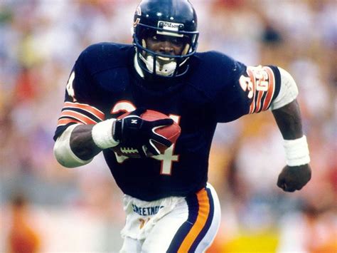 Walter Payton Chicago Bears Classic Football Sport 24x18 Print Poster